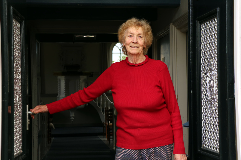 Van harte welkom bij... Anneke Durkstra in de doopsgezinde kerk van De Knipe