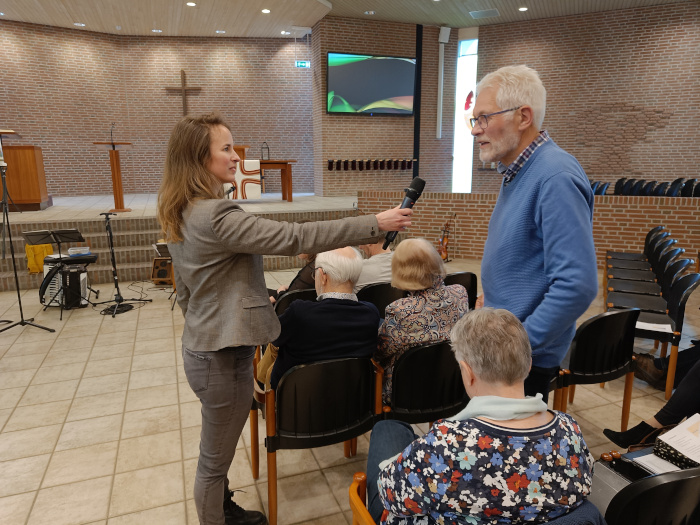 Tsjerkepaad-vrijwilligers wisselen ervaringen uit