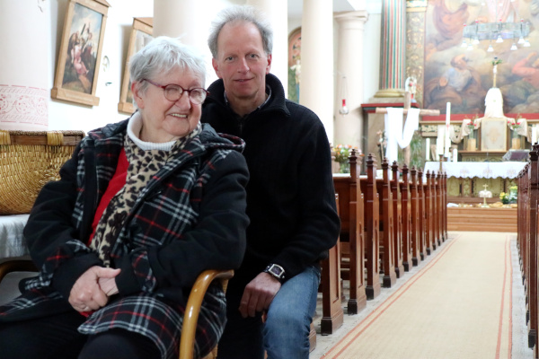 Van harte welkom bij... Marlies Breeuwsma en Jan Veltman in de Maria Geboortekerk in Dronyp